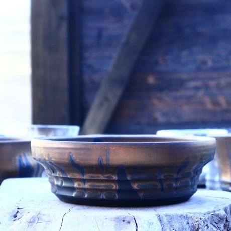 Yuta  Uchida 〝gold  rust″    /   humanity pot      no.11751
