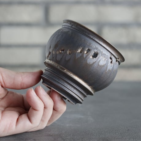 takero pot / mushikui / テツ (2.5号)  no.531-27