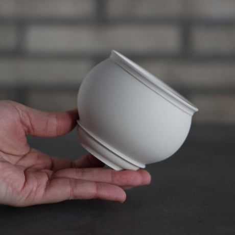 takero pot / 白 (3号)  no.201-40