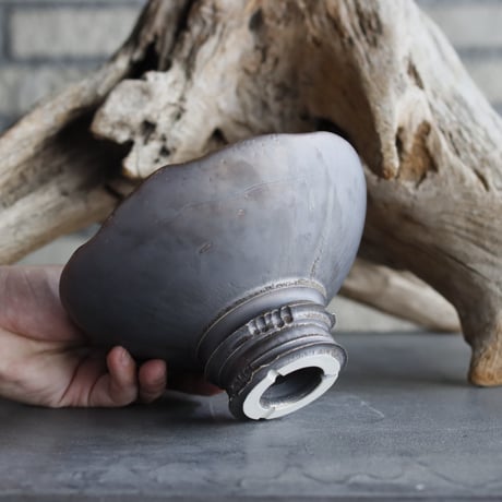 TAKERO POT / Tetsu (6号鉢)  no.323-1