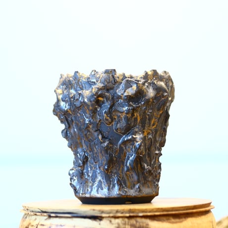 Yuta Uchida / gold rust monst / humanity pot    no.1231-76