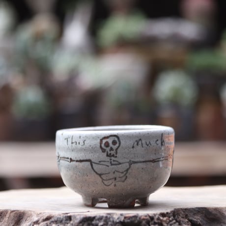 Andrew  Gemrich〝calavera″／humanity pot  no100223