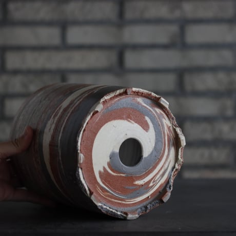 N/OH / コロ鉢 / MARBLE NOHBLE / L (5.5号)  no.1025-1