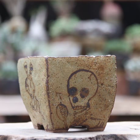 Andrew  Gemrich〝calavera″／humanity pot  no1002178