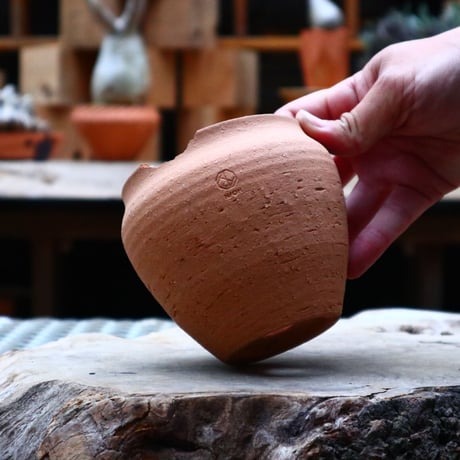 N/OH コロ鉢 / SS / Persimmon    no.417/81