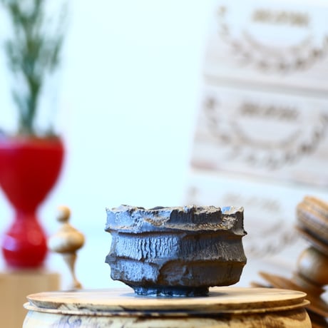 【TENN】たけろうポット / ケズリ/ 金銀   no.122415