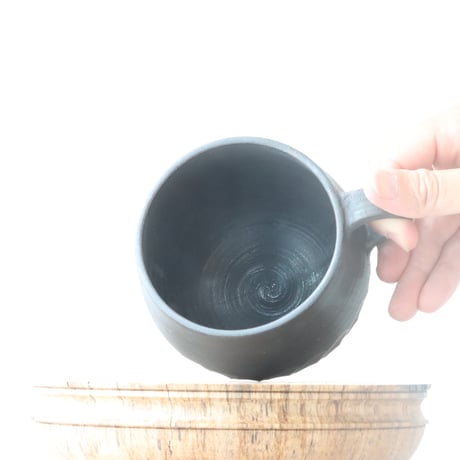 N/OH / MUG CUP/ ハチノス / black  no.427/13