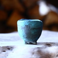 joint pot   安西桂   ×   安西岳郎   親子鉢〝土の子″ デン  SS  no.112963