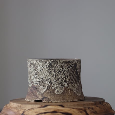 Masato Akutsu〝graffito″ / humanity pot    no.609-73