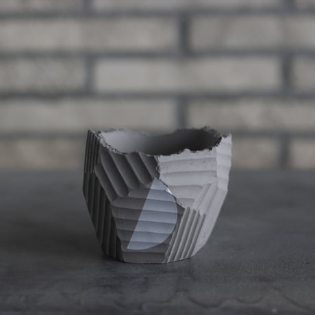 N/OH / 応-OU-/ smoky gray＋Moon / SS (3.5号)  no.222-131