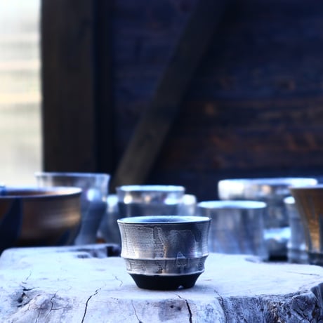 Yuta  Uchida 〝 silver  rust″    /   humanity pot      no.11756