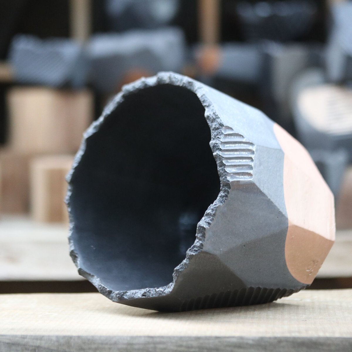 N/OH 澪標 山ノ月 艶消しブラック Lサイズ N/OH 澪標 / L / N-Black + gold moon no.1211/133