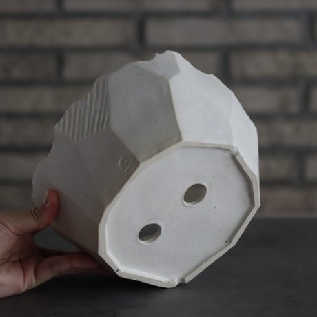 N/OH / 澪標 (丸型低) / White / L (7.5号)   no.426-20
