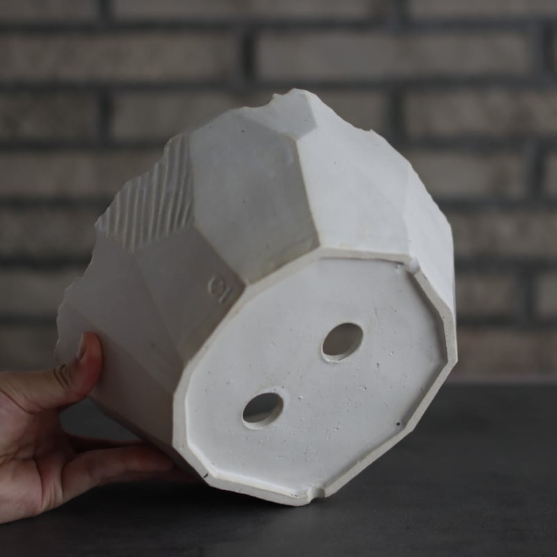 N/OH / 澪標 (丸型低) / White / L (7.5号) no.426-20
