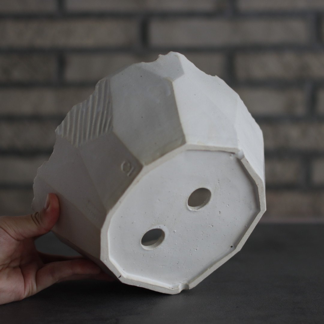 N/OH / 澪標 (丸型低) / White / L (7.5号) no.426-20