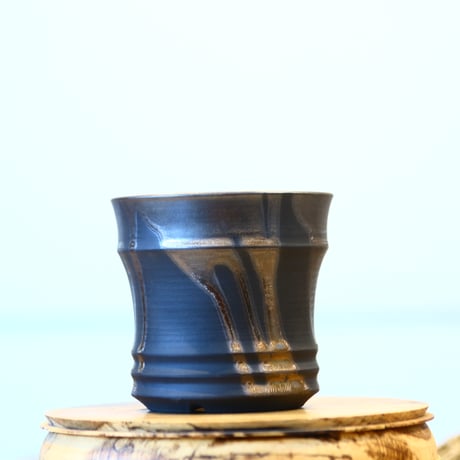 Yuta Uchida / gold glaze / humanity pot    no.1231-41