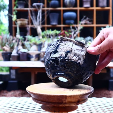 Ricca Okano 〝ruins″   /   humanity pot       no.565