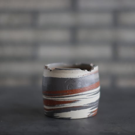 N/OH / コロ鉢 / MARBLE NOHBLE / SS (3.5号)  no.1025-17