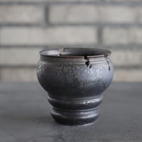 takero pot / mushikui / 炭化焼成 (3号)  no.531-89