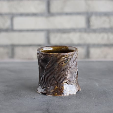 Masato Akutsu / brown glaze / humanity (2.5号)  no.517-107