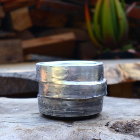 Yuta  Uchida〝 silver  rust″／humanity pot    no508166