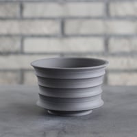 takero pot / ヤキシメ クロ (4.5号)   no.208-20