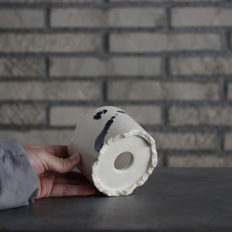 N/OH / コロ鉢 / dripping / W.呉 / SS (3.5号) no.215