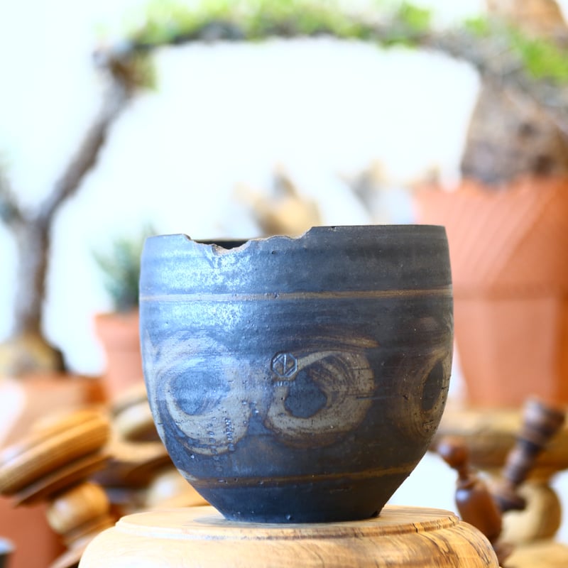 植木鉢　N/OH N/OH× BOTANIZE 〝コロ鉢〟SS size φ95mm HF