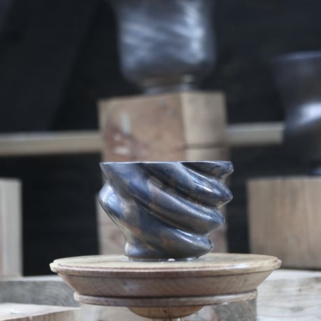 P&A ceramic ware / spiral pot 　no.108-124