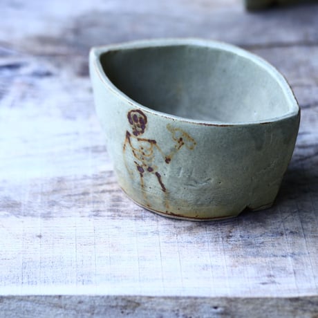 Andrew  Gemrich  〝calavera″   /   humanity pot       no.91318