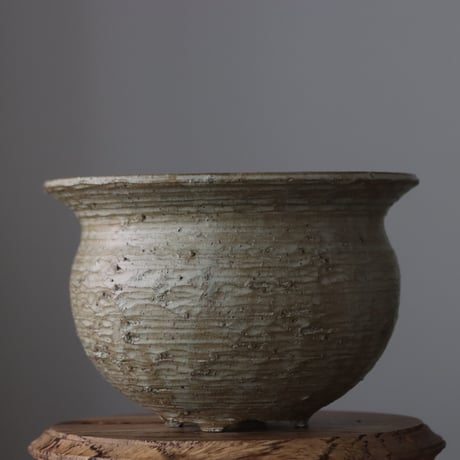 N/OH / コロ鉢 / Ocher + Moon / S   no.728-55