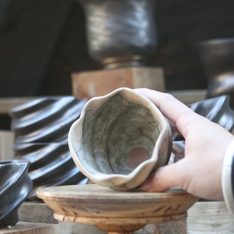 P&A ceramic ware / spiral pot 　no.108-113