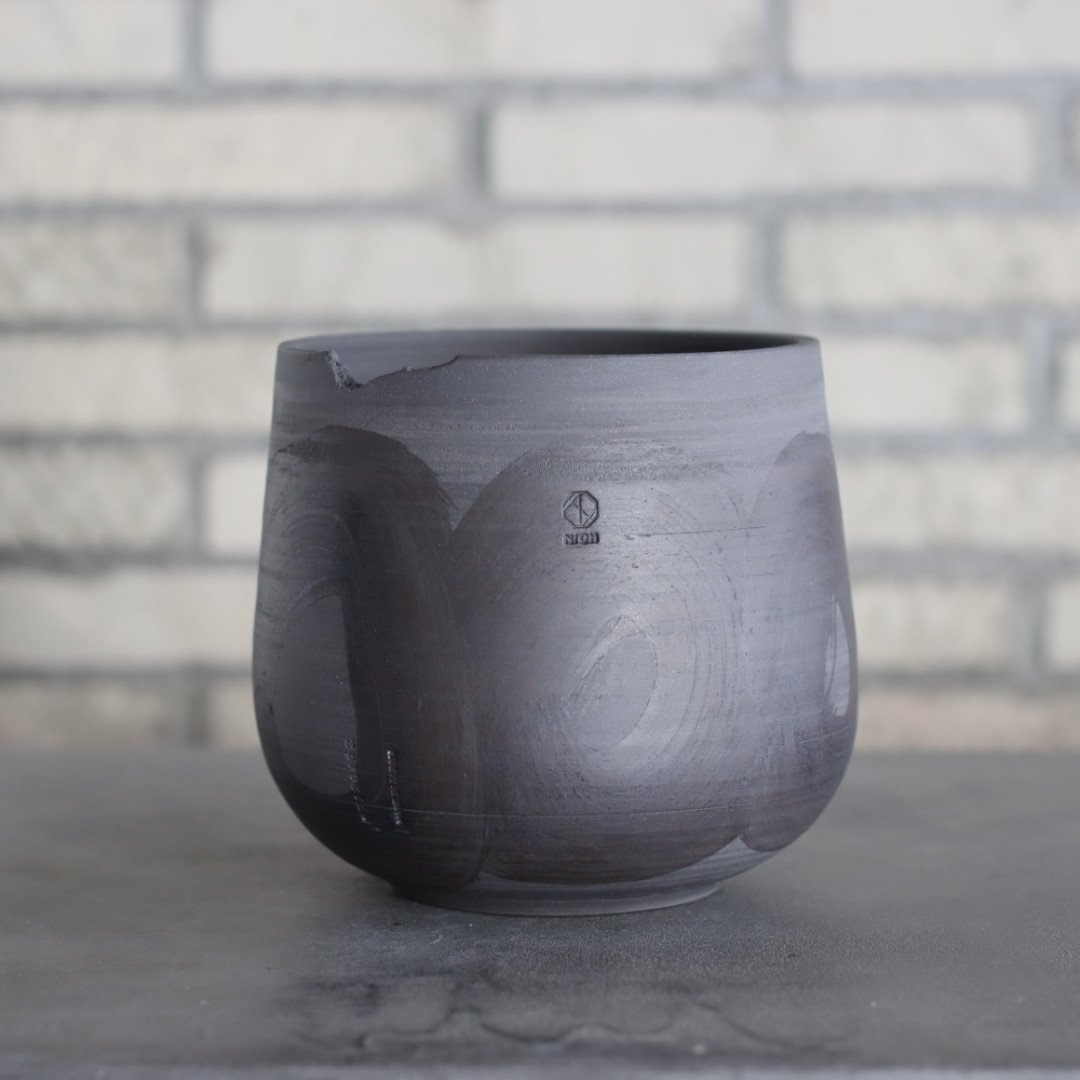 N/OH / コロ鉢 / Strokes / B.B. / L (5号) no.222-2