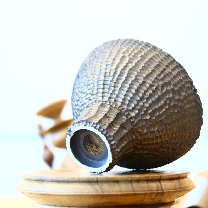 たけろうポット / コガネ no.709-86 | 芽の巣山 