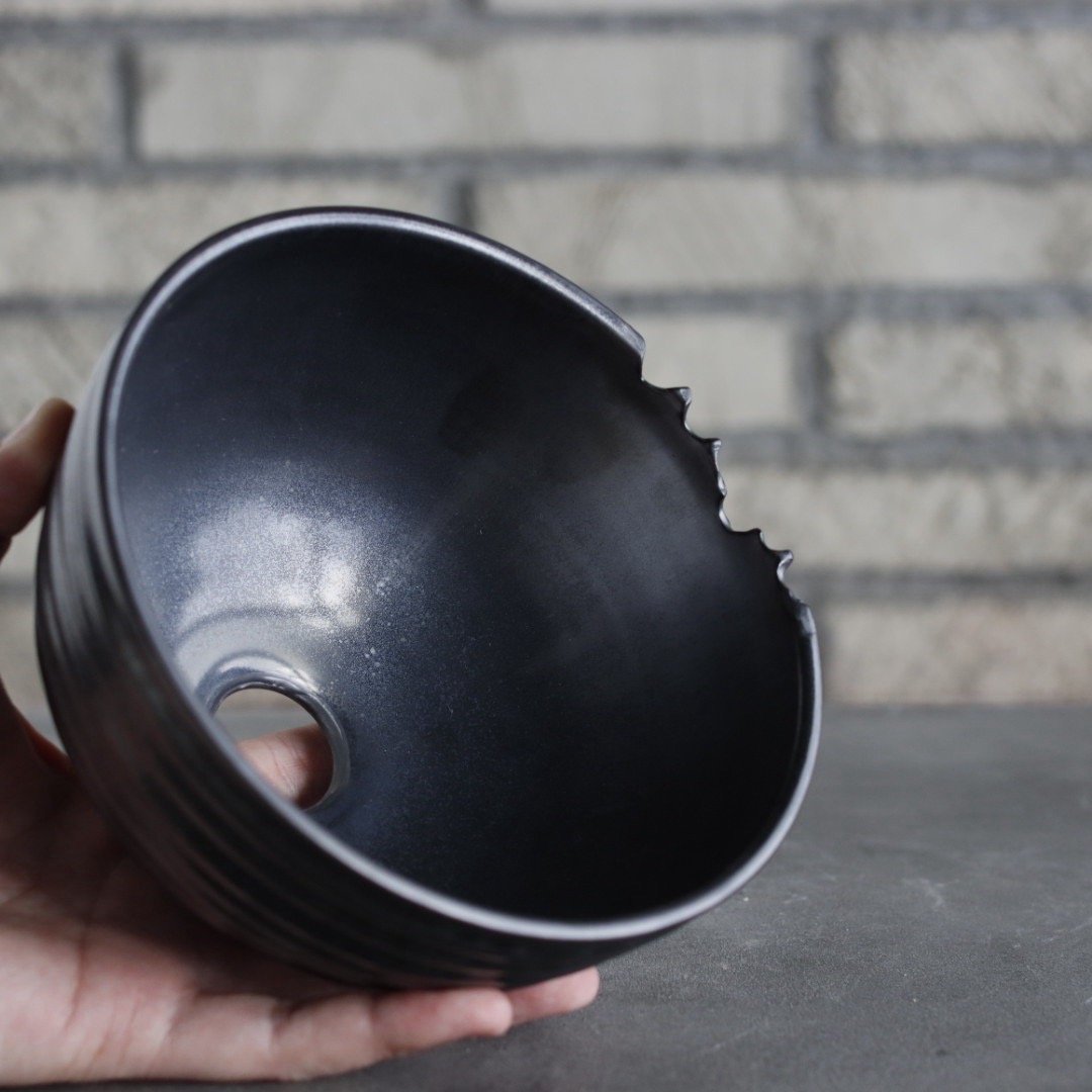 Yuta Uchida / black glaze melt / humanity (5.5