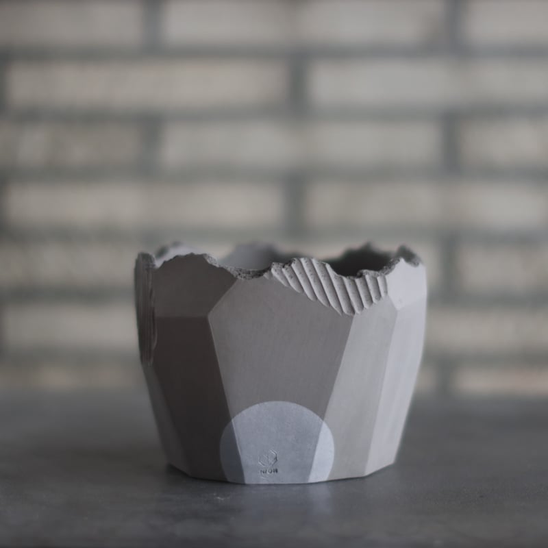 N/OH / 澪標 / smoky gray ＋ Moon / S (5号) no.1102