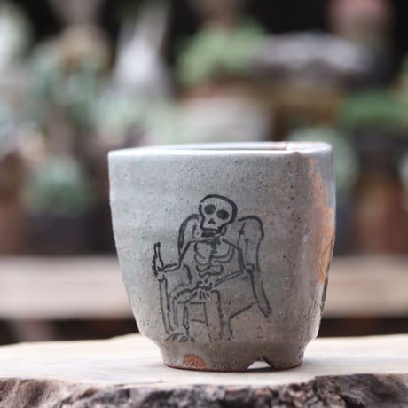 Andrew  Gemrich〝calavera″／humanity pot  no100250