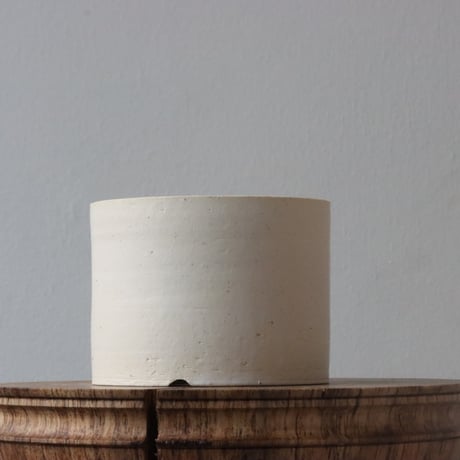 N/OH / コロ鉢 / white＋Moon / XS (3号)   no.504-141
