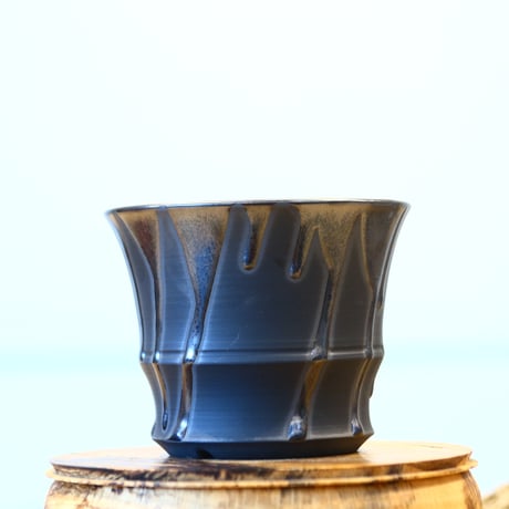 Yuta Uchida / black glaze / humanity pot    no.1231-20