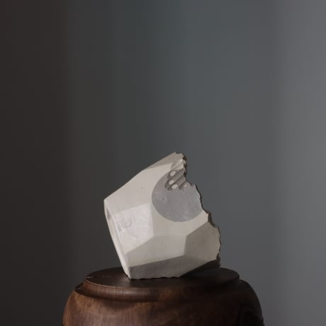 N/OH / 澪標 / matt white ＋Moon / SS  no.202-46