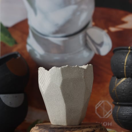 N/OH / 澪標 / classic White + Moon / S   no.1103-22
