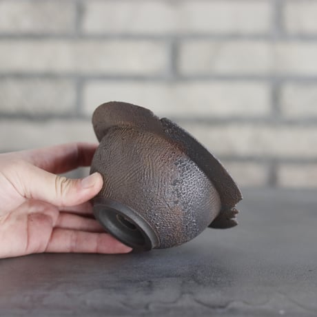 takero pot / モミテツ  (4.5号)  no.1228-207