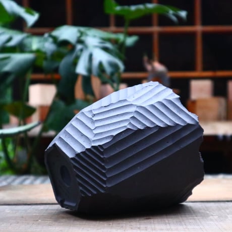 N/OH   応-OU- / M / rich Black + silver moon   no.717/86