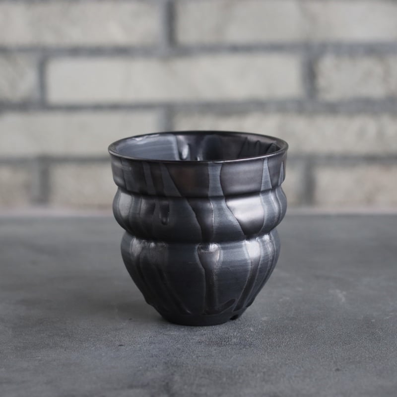 Yuta Uchida / black glaze / humanity (3号) no.5