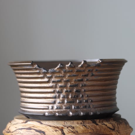 Yuta Uchida / gold rust melt / humanity pot     no.512-79