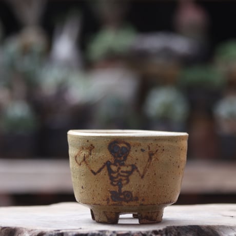 Andrew  Gemrich〝calavera″／humanity pot  no1002136