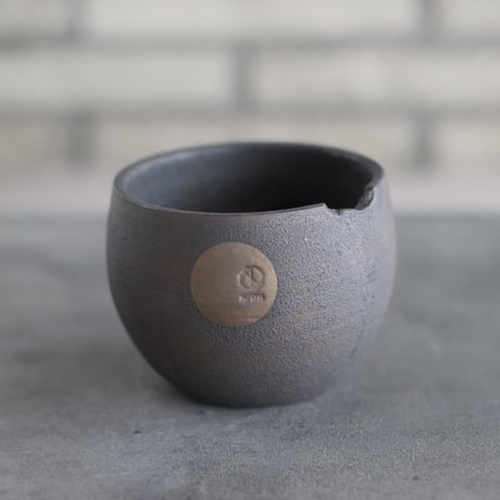 N/OH / コロ鉢 / N-Black + Moon / SS (3.5号)   no.503-404