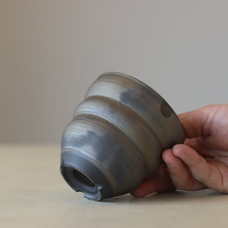 Yuta Uchida / gold glaze (3号鉢)  no.330-84
