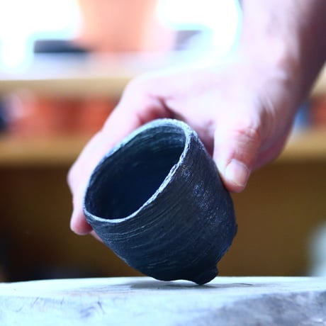 joint pot   安西桂   ×   安西岳郎   親子鉢〝土の子″ S   no.1018-20