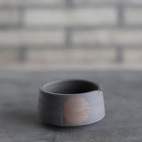 N/OH / コロ鉢 / rich black + Moon / XS (2.5号)   no.503-382